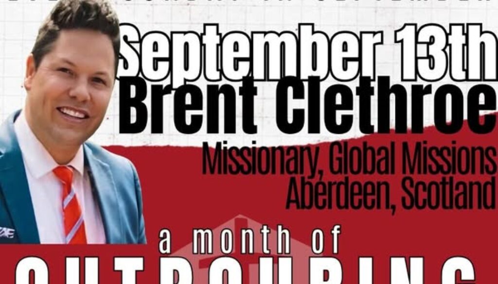 Sept 13 month of outpouring