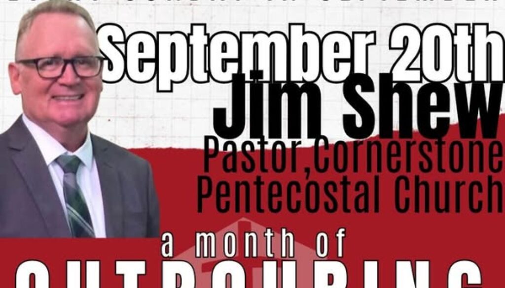 Sept 20 month of outpouring